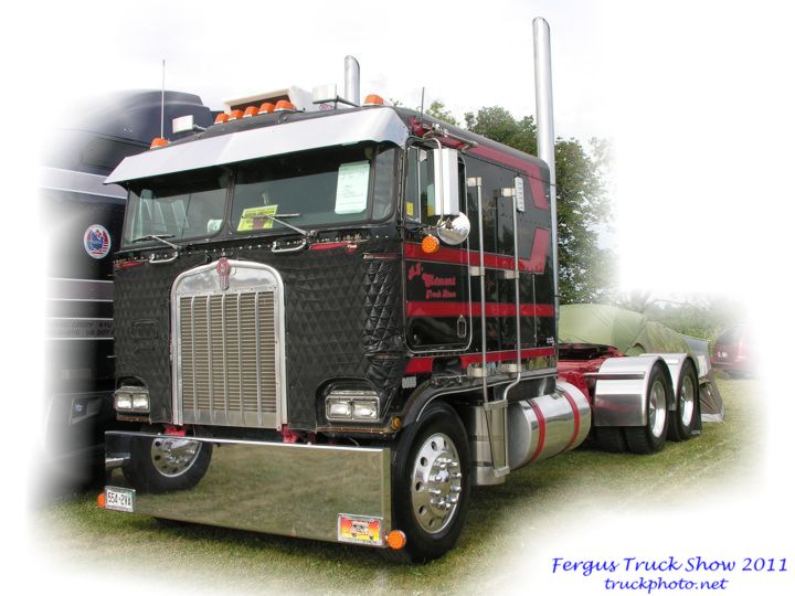 Clement Kenworth Highway Tractor Fergus Truck Show 2011