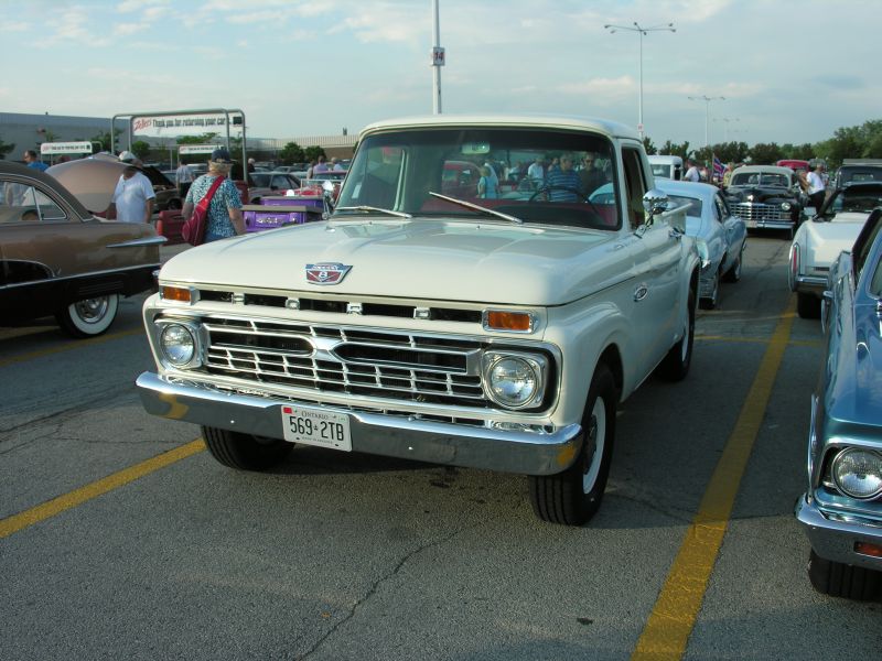Classic Ford pick up at Cruise Night, Burlington, Ontario