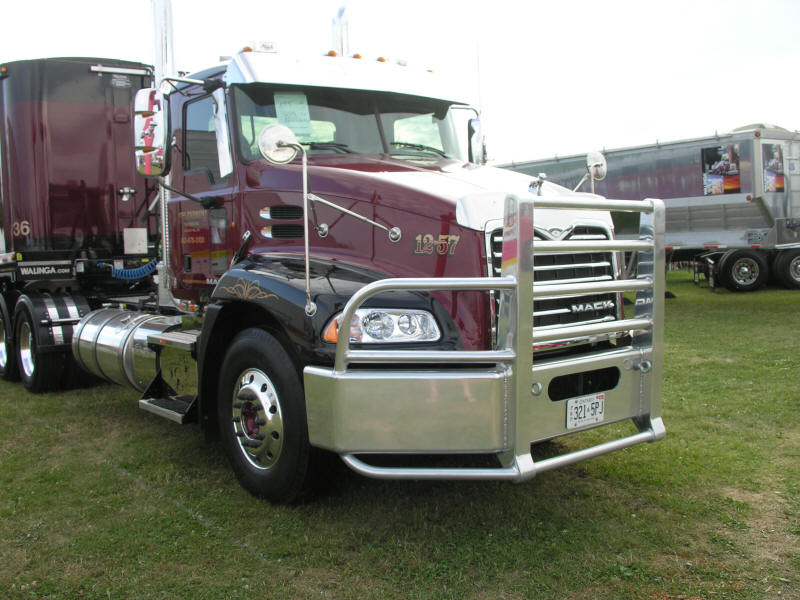 Beautiful Mack Truck and Trailer combo at the 2011 Fergus Truck Show in Fergus, Ontario, Canada