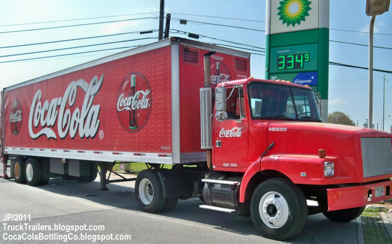 GMC Coca Cola Semi Truck