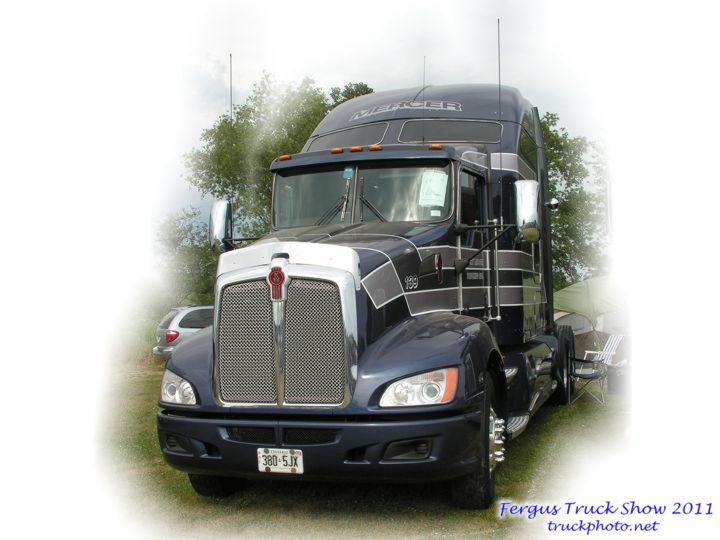 Mercer Kenworth Highway Tractor Fergus Truck Show 2011