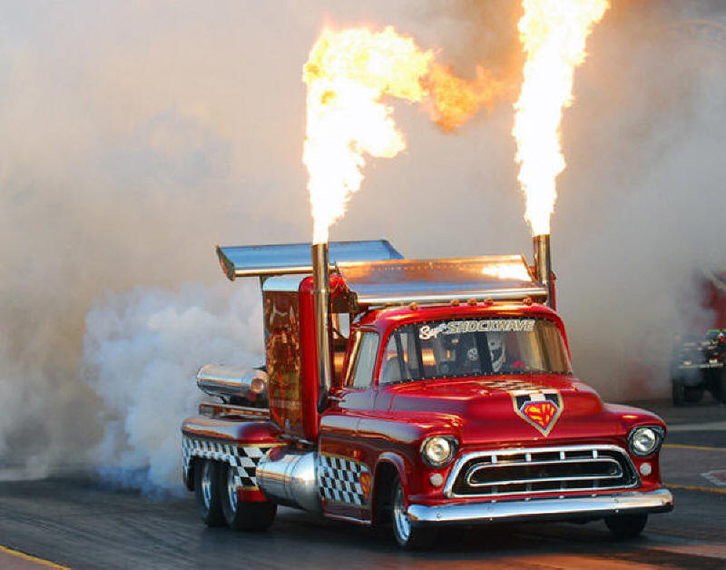 SUPER SHOCKWAVE The World's Fastest '57 Chevy