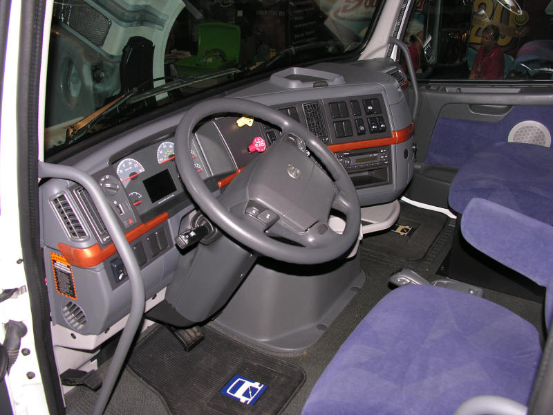 Volvo truck, dashboard, instrument, panel, interior, cab